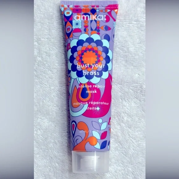 amika bust your brass toning + strength repair mask 60ml BRAND NEW/SEALED - Picture 8 of 10